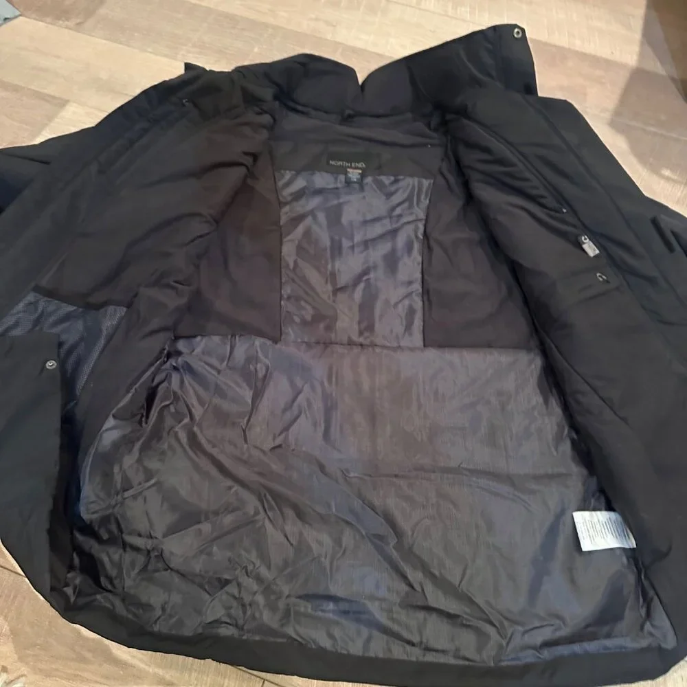NORTH END MENS JACKET COAT WATER RESISTANT UTK TECHNOLOGY WARM LOGIK LARGE NEW